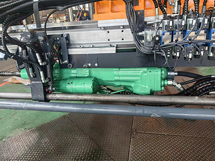 Perforadora con martillo de cabeza KI511, Equipo de perforación con martillo en cabeza